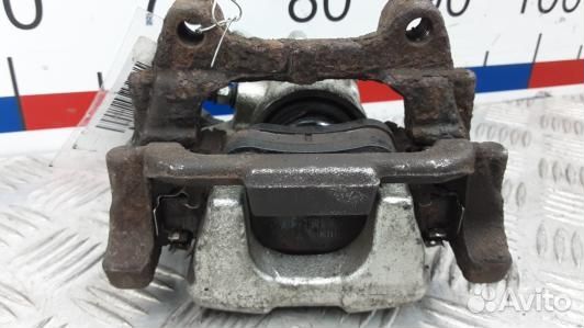 Суппорт тормозной задний левый skoda superb 2 (EEA