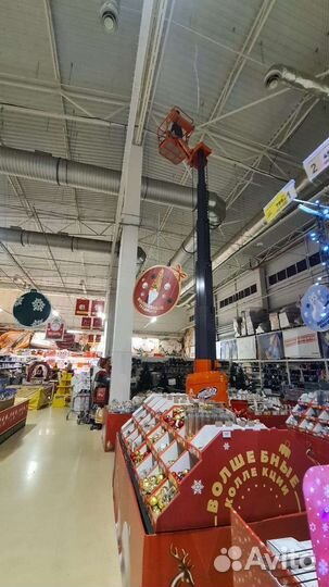 Аренда ножничного мачтового подъёмника