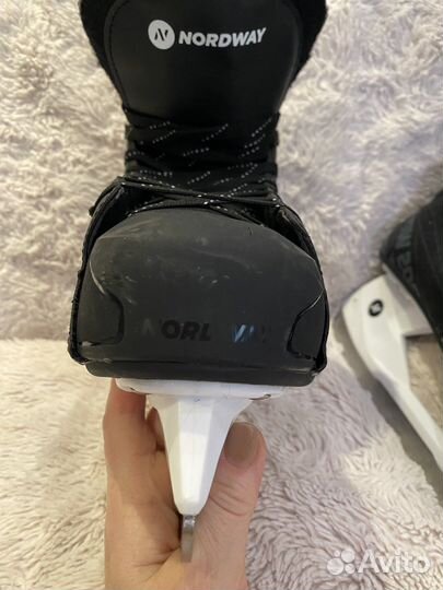 Коньки хоккейные nordway 38