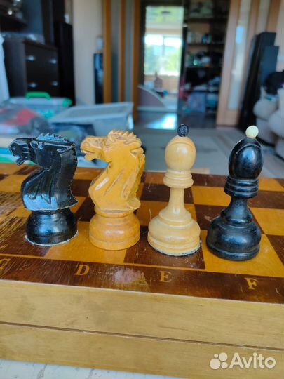 Шахматы СССР гроссмейстерские большие 45х45