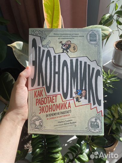 Книга коммикс по экономике, Экономикс, М. Гудвин
