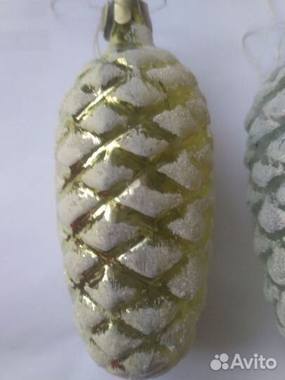 Наборы новогодних игрушек СССР