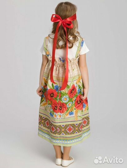 Национальный костюм, сарафан русско-народный