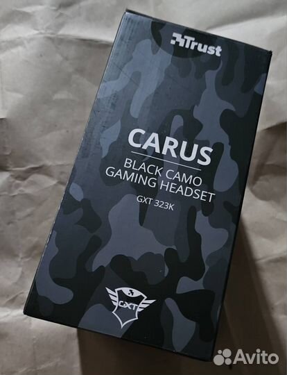 Проводная гарнитура Trust GXT 323K абс. новая ориг