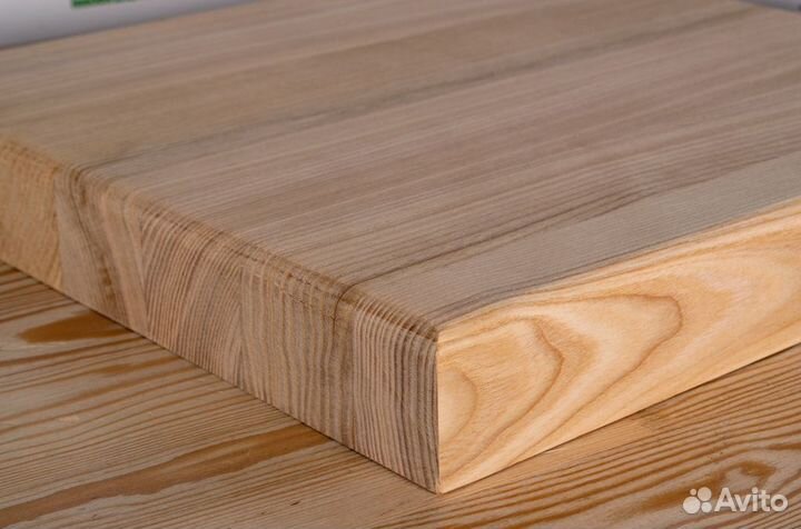 Мини табурет из массива натурального дерева