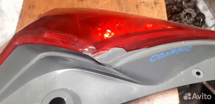 Дефектные фонари Hyundai Solaris хэтчбек