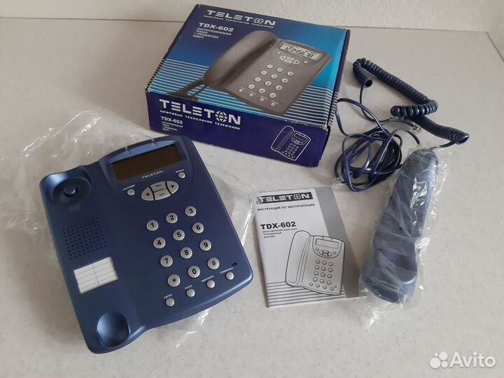 Стационарный телефон Teleton TDX-602 новый