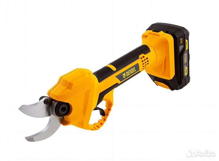 Секатор аккумуляторный CP-30, 18В Li-Ion/ Denzel