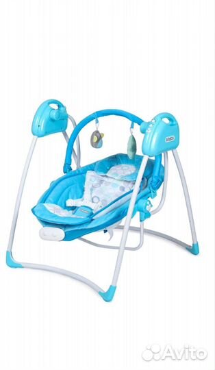 Качели шезлонг для новорожденных