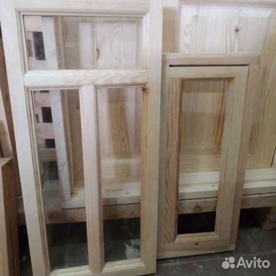 Деревянные окна и двери на заказ