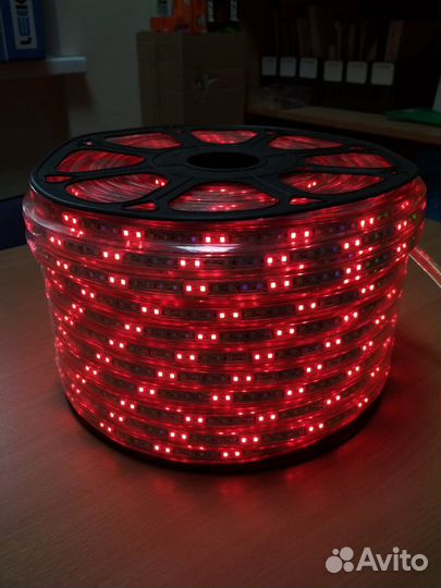 Светодиодная лента 220В RGB Бегущий огонь