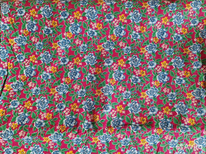 Ткань СССР хлопок