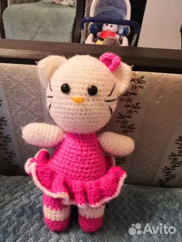 Вязаный котик