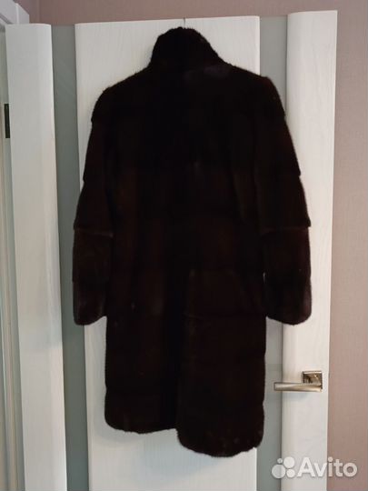 Шуба норковая 42 44 поперечка