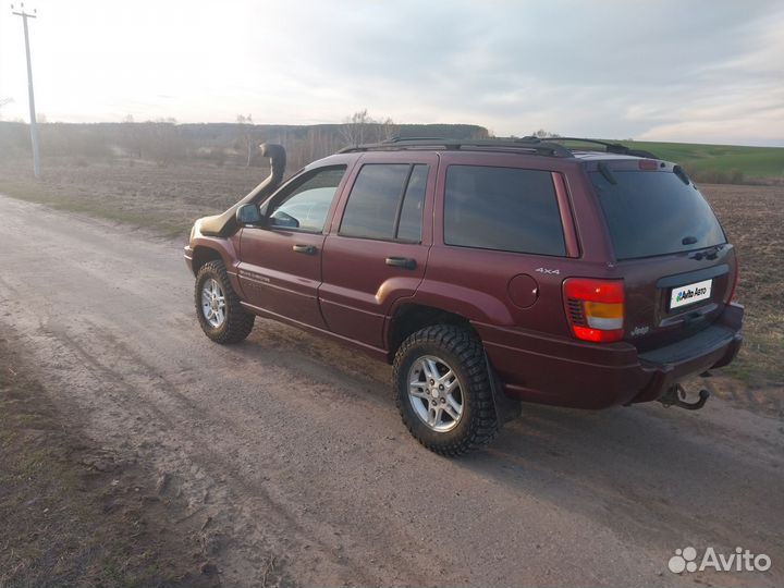 Jeep Grand Cherokee 4.0 AT, 1999, 280 000 км
