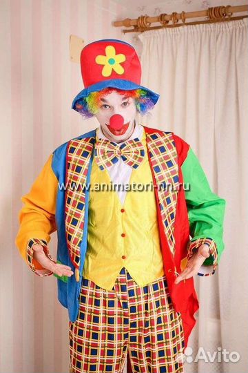 Костюм клоуна для анимации
