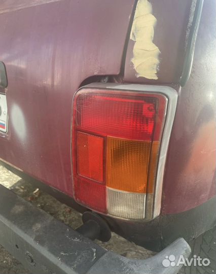 Задние фанари нива