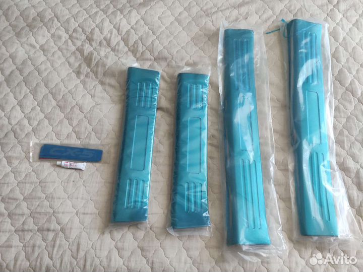 Накладки на пороги (внутренние) Mazda CX-5