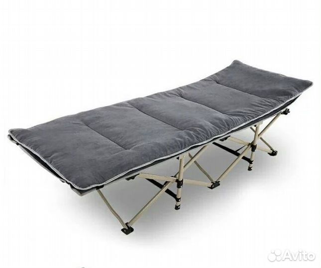 Раскладушка с матрасом туристическая до 200кг