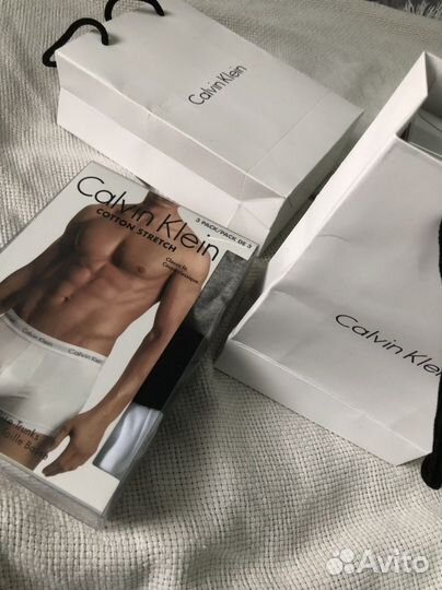 Трусы боксеры calvin klein