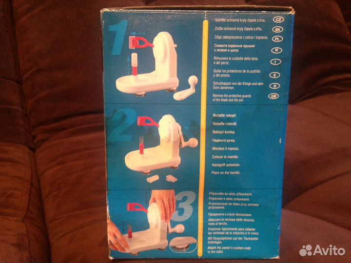 Яблоко чистка