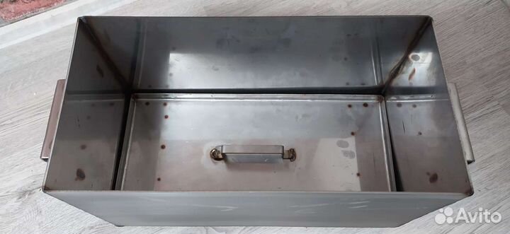 Коптильня горячего копчения из нержавейки