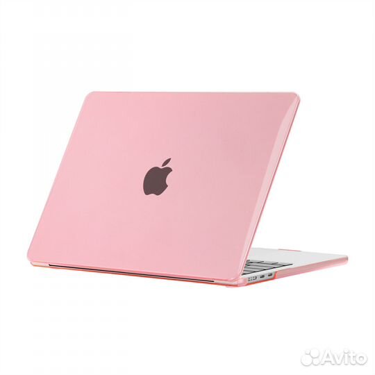 Чехол для MacBook Pro 15 2016-2018 глянец розовый