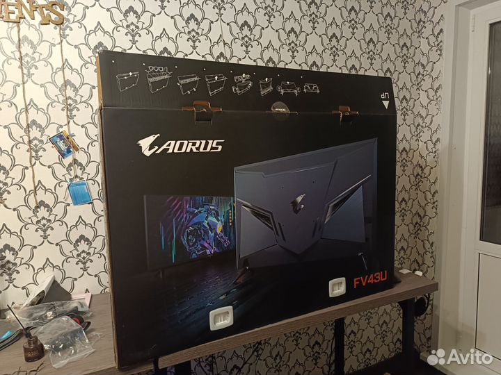 Монитор gigabyte aorus 43