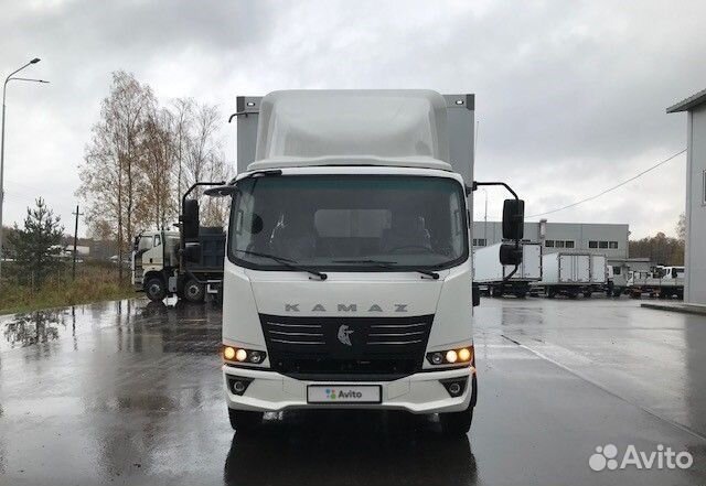 Тентованный грузовик КАМАЗ Компас 12, 2024