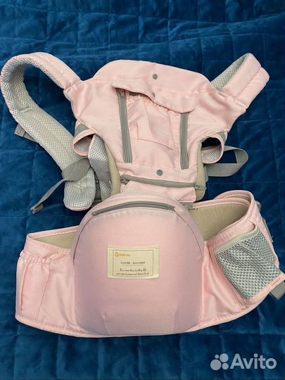 Кенгуру для малышей 4 в 1 эргорюкзак хипсит