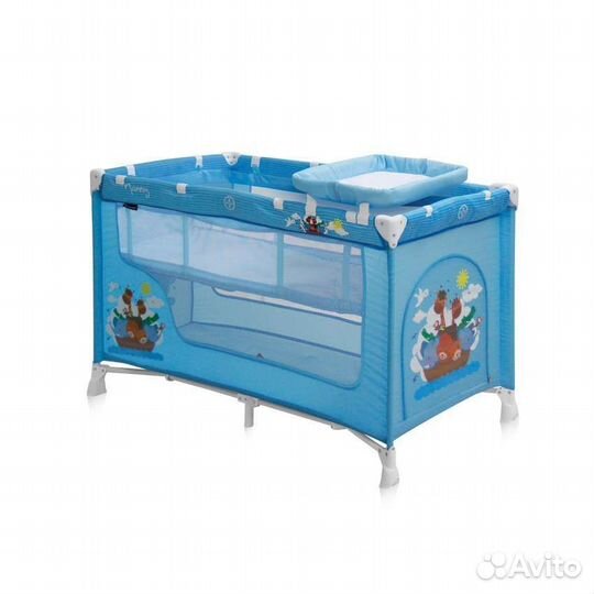Манеж-кровать Lorelli Nanny 2 Синий