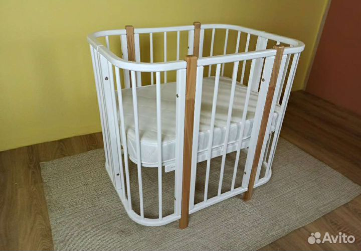 Новая Детская кроватка для новорожденного