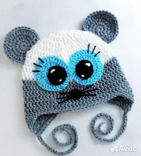 Шапка вязаная детская. Вяжу на заказ 1-3 дня