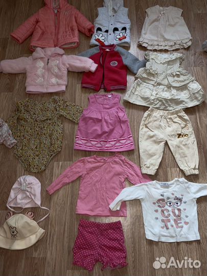 Вещи пакетом для девочки