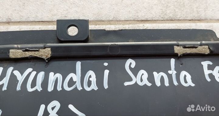 Решетка вставка бампера hyundia Sante Fe 4
