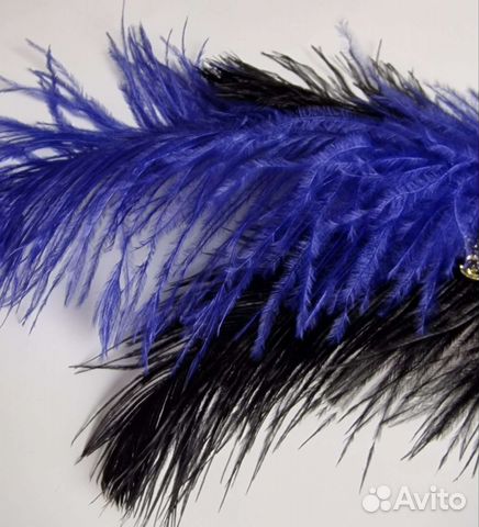 Венецианская маска (папье-маше/перья)