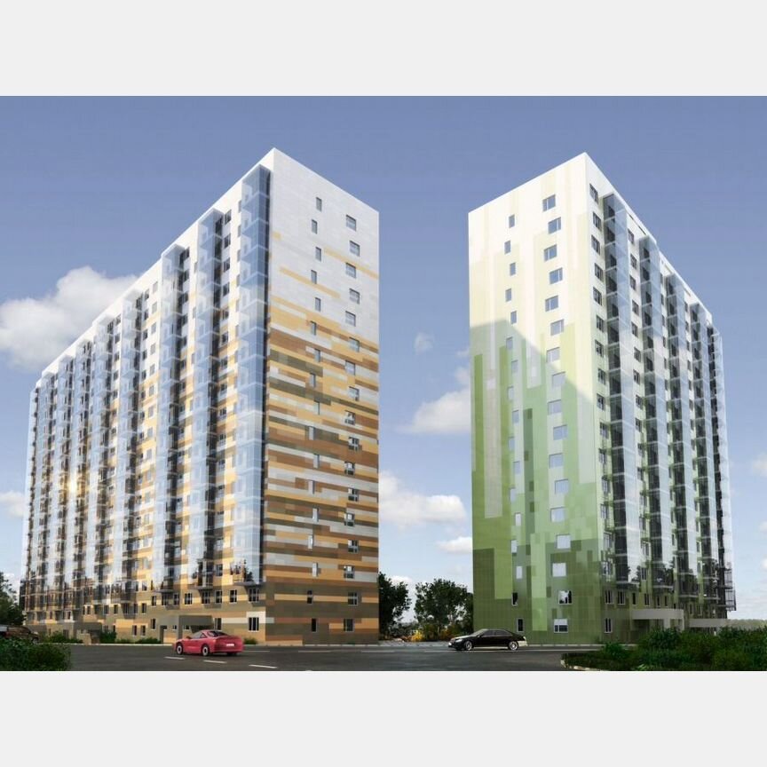 1-к. квартира, 40,5 м², 9/17 эт.