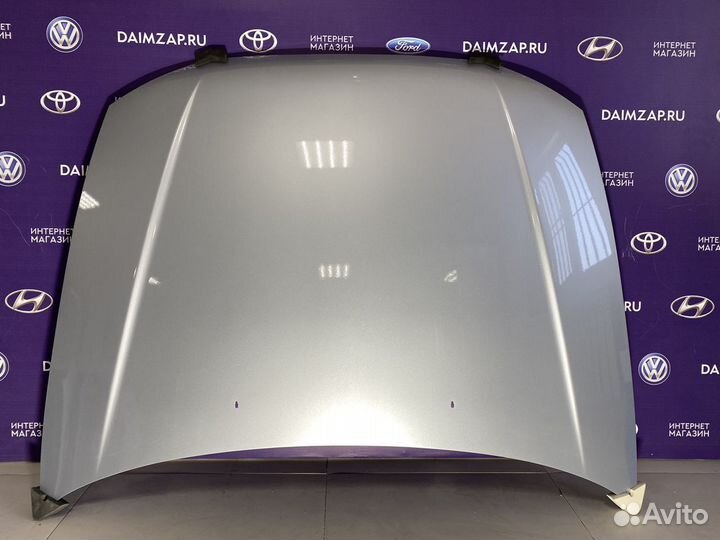 Капот Hyundai Accent Темное Серебро