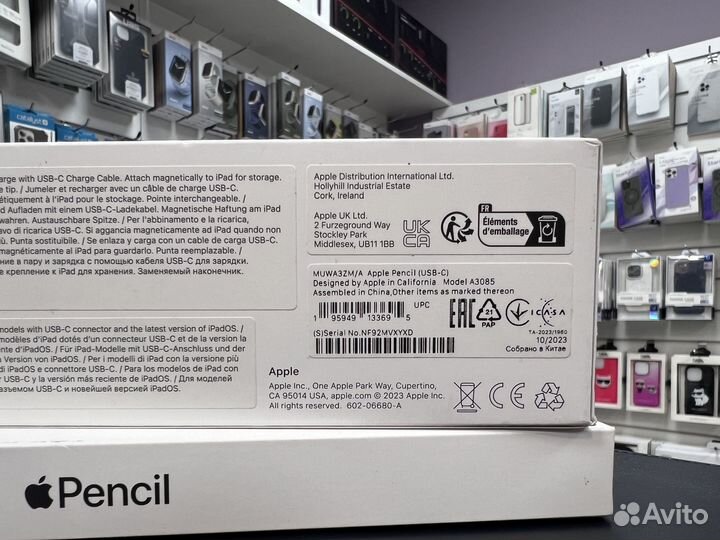 Стилус Apple Pencil (USB-C)