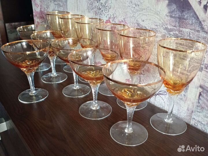 Набор фужеров богемия