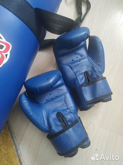 Груша боксёрская с перчатками 50*18