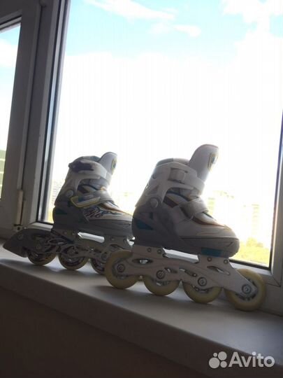 Роликовые коньки Reaction детские раздвиж р 27-31