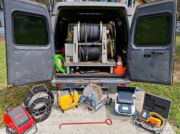 Прочистка труб и устранение засоров