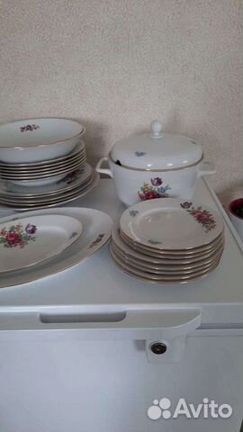 Часть столового сервиза СССР Чехословакия