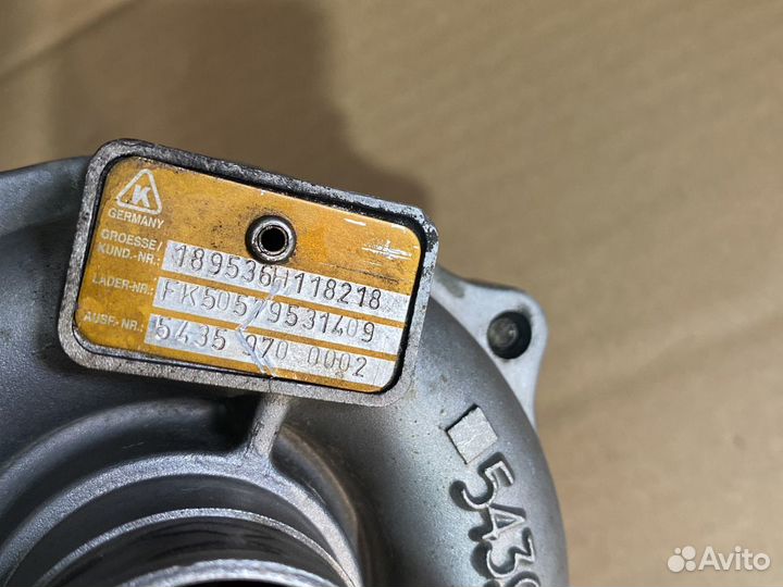 Турбина Renault Kangoo 1.5dci Clio ll К9К