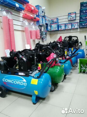 Компрессор воздушный 24/50/100/300л новый