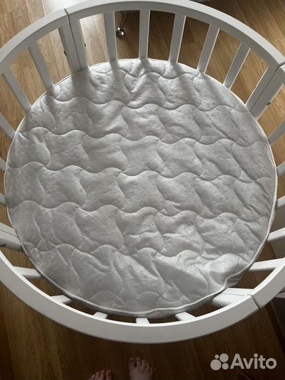 Матрас детский круглый