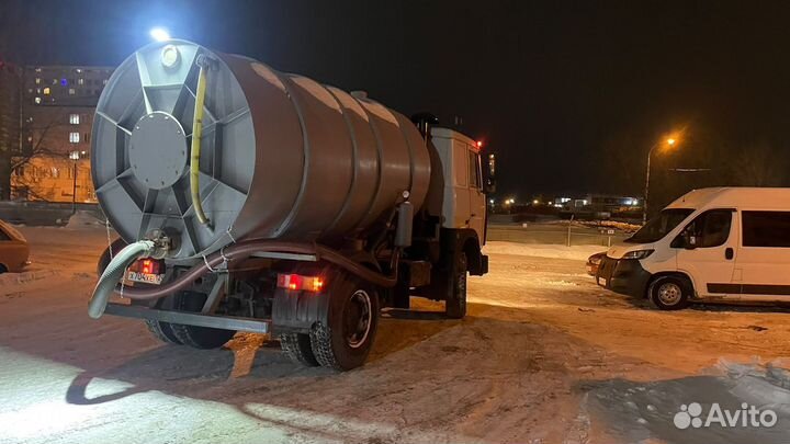 Откачка септика 11 кубов