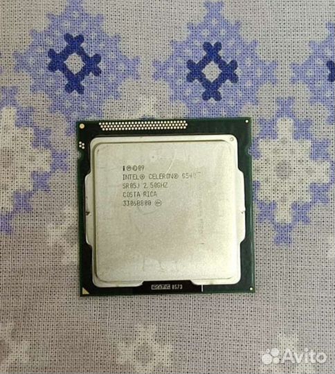 Процессоры intel core i3 3240 и celeron g540