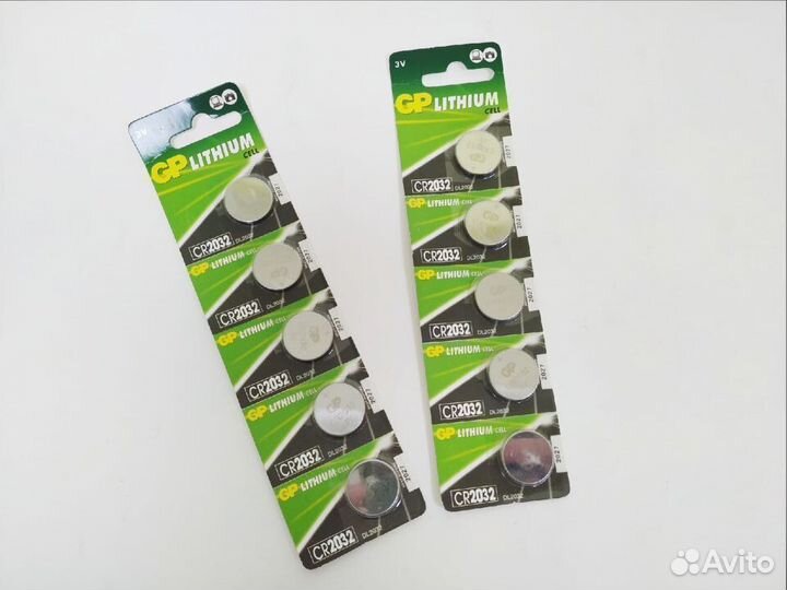 Батарейки GP Lithium 3V 20х2 мм (таблетка)
